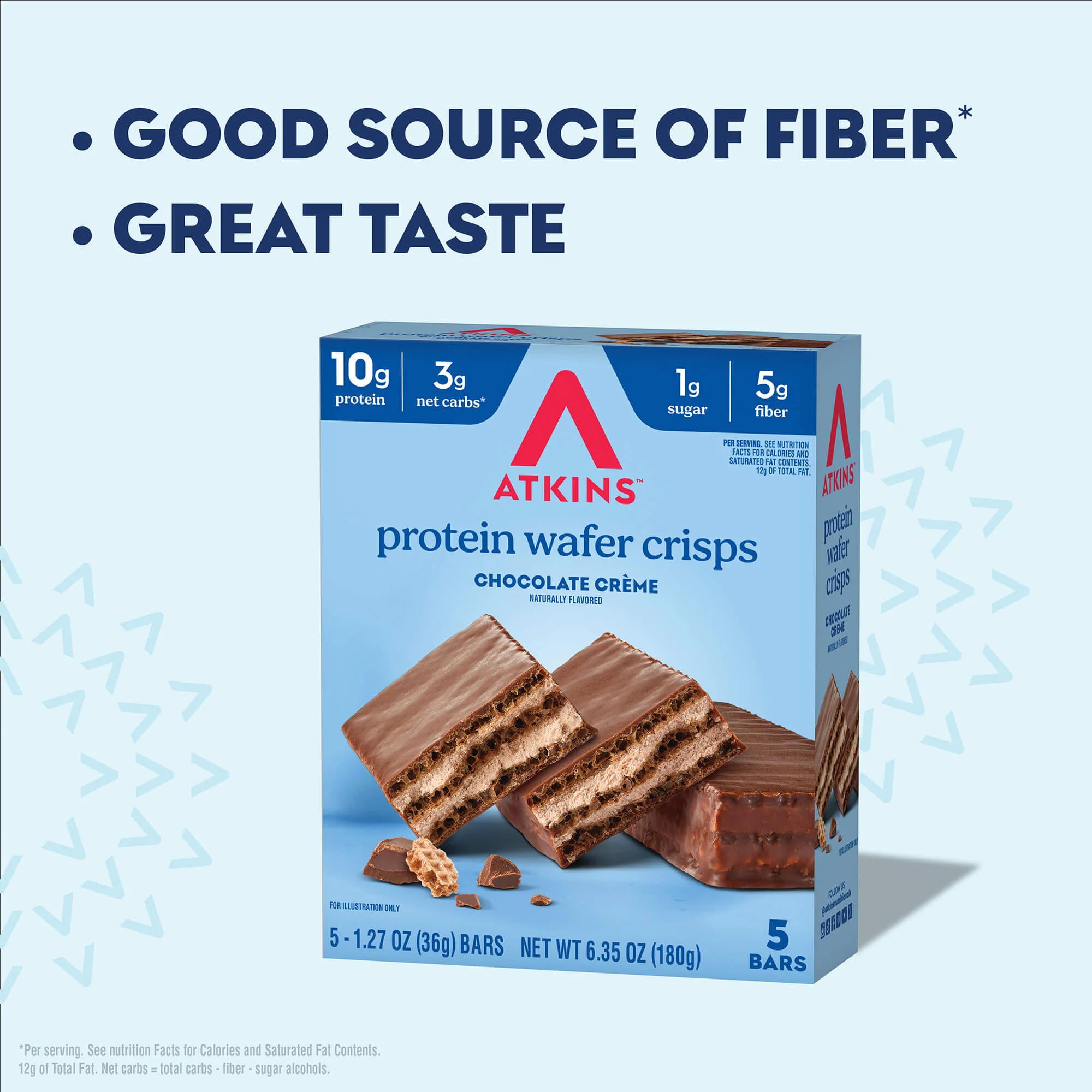 Chocolate Crème Protein Wafer Crisps - Image 4