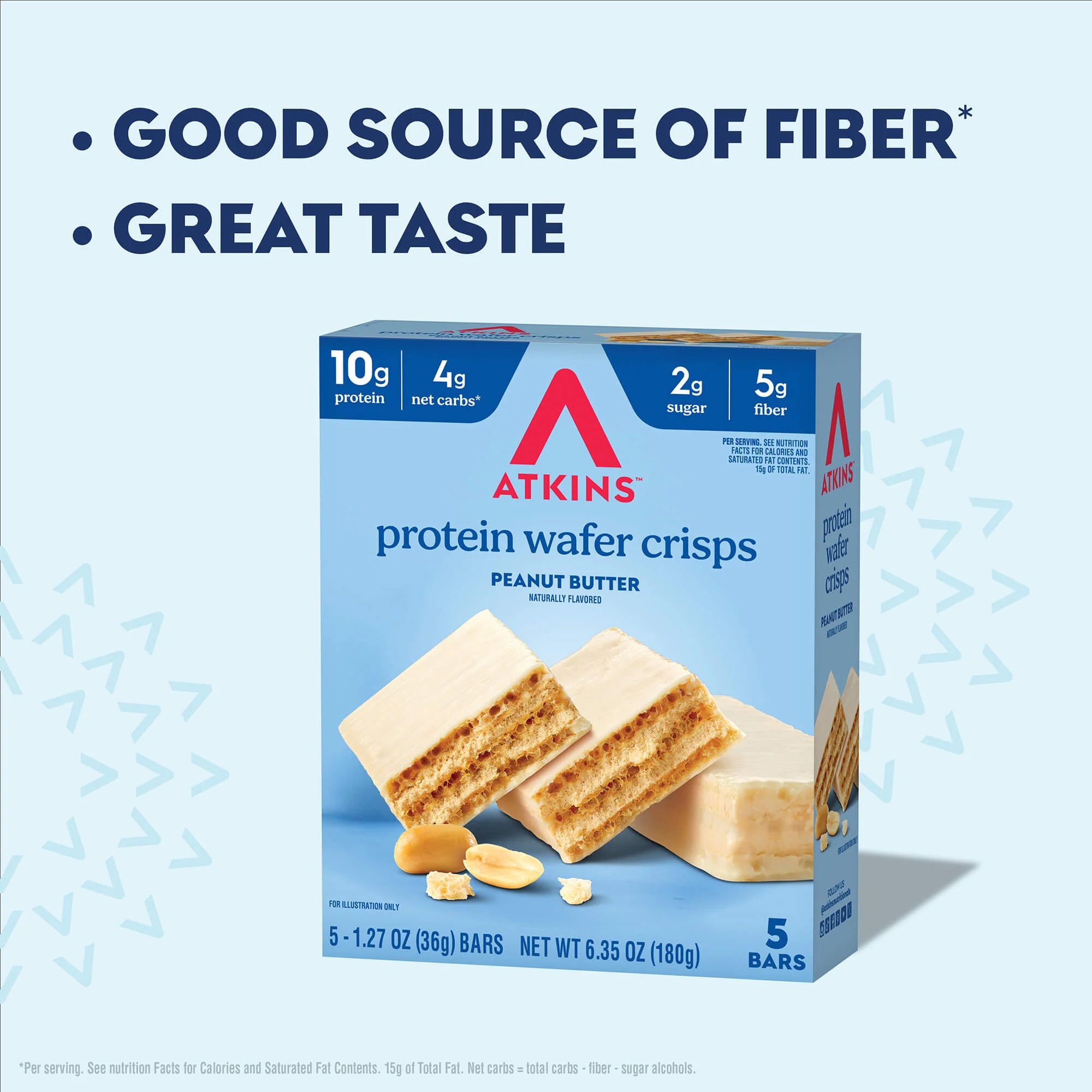 Peanut Butter Protein Wafer Crisps - Image 4